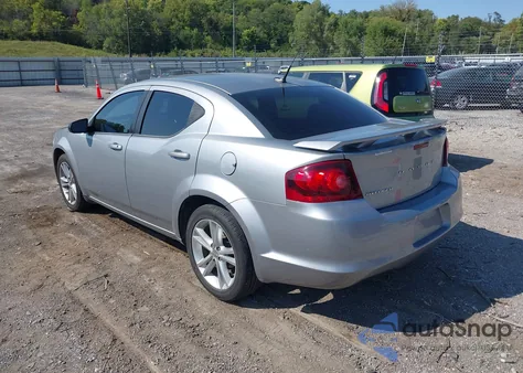 2014 Dodge Avenger Se from USA, damaged, VIN 1C3CDZAB0EN235485